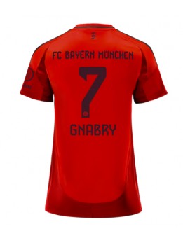 Bayern Munich Serge Gnabry #7 Heimtrikot für Frauen 2024-25 Kurzarm